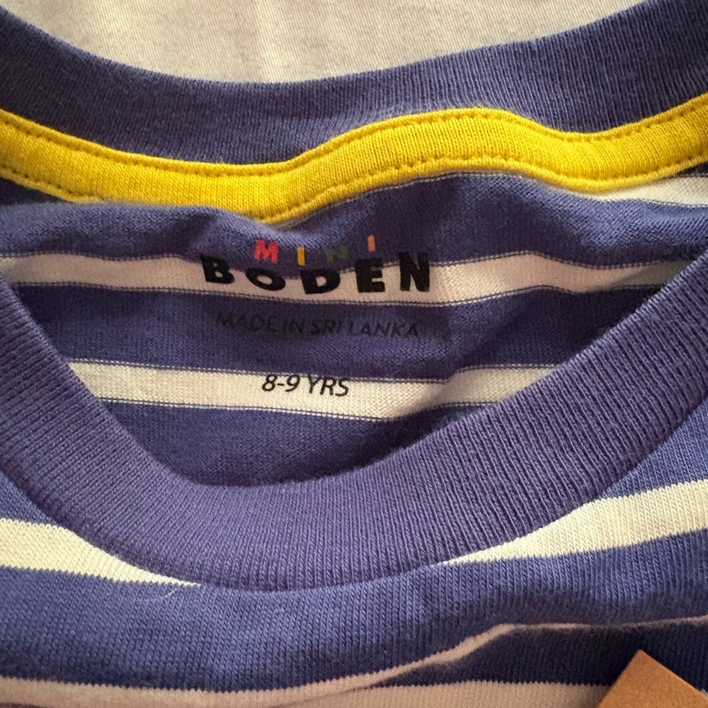 MINI BODEN Back To School Appliqué Tunic *new with tags* - Picture 7 of 8